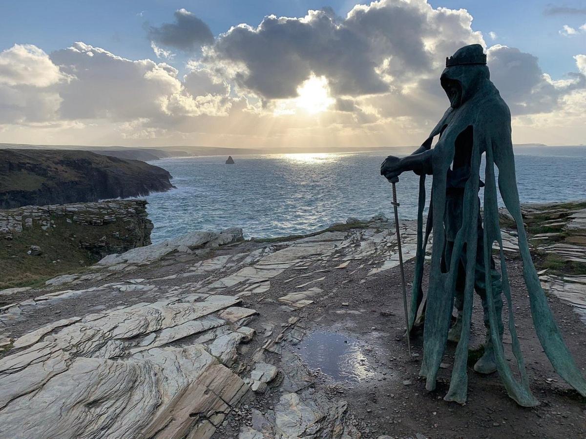 The Cornishman Inn Tintagel Extérieur photo